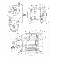 104-1752 Насос гидравлический, PUMP GP-PISTON
