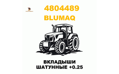 ВКЛАДЫШИ ШАТУННЫЕ +0.25 ВКЛАДЫШИ ШАТУННЫЕ +0.25