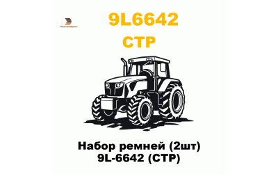 Набор ремней (2шт) 9L-6642 (CTP)
