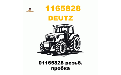 01165828 резьб. пробка