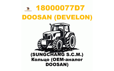 180-00077D7 (SUNGCHANG S.C.M.) Кольцо (OEM-аналог DOOSAN)