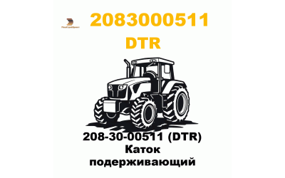 208-30-00511 (DTR) Каток подерживающий