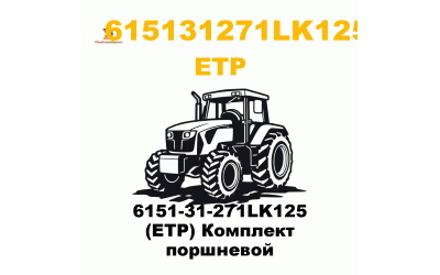 6151-31-271LK125 (ETP) Комплект поршневой