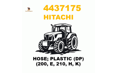 Hitachi 443-7175 - HOSE; PLASTIC (DP) (200, E, 210, H, K) Hitachi 443-7175 - HOSE; PLASTIC (DP) (200, E, 210, H, K)