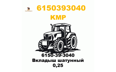 6150-39-3040 Вкладыш шатунный 0,25
