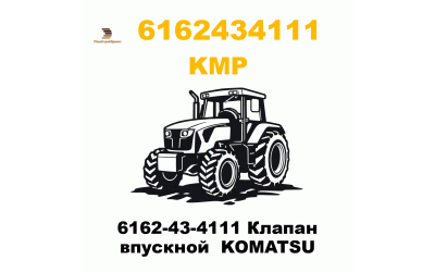 6162-43-4111 Клапан впускной  KOMATSU