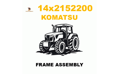 Komatsu 14X--21-52200 - FRAME ASSEMBLY Komatsu 14X--21-52200 - FRAME ASSEMBLY