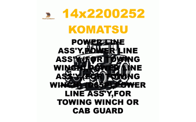 POWER LINE ASS'Y,POWER LINE ASS'Y,(FOR TOWING WINCH),POWER LINE ASS'Y,(FOR TOWING WINCH) (D65P),POWER LINE ASS'Y,FOR TOWING WINCH OR CAB GUARD POWER LINE ASS'Y,POWER LINE ASS'Y,(FOR TOWING WINCH),POWER LINE ASS'Y,(FOR TOWING WINCH) (D65P),POWER LINE ASS'Y,FOR TOWING WINCH OR CAB GUARD