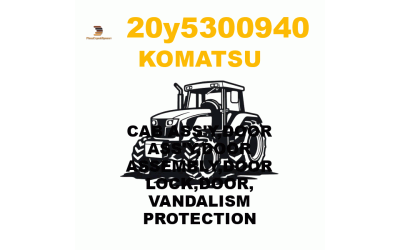 Komatsu 20Y--53-00940 - CAB ASS'Y,DOOR ASS'Y,DOOR ASSEMBLY,DOOR LOCK,DOOR, VANDALISM PROTECTION Komatsu 20Y--53-00940 - CAB ASS'Y,DOOR ASS'Y,DOOR ASSEMBLY,DOOR LOCK,DOOR, VANDALISM PROTECTION