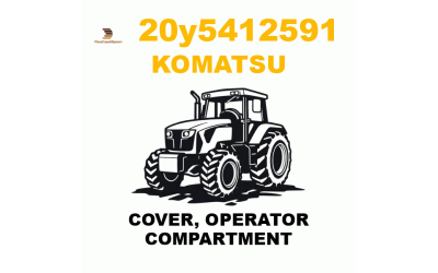 Komatsu 20Y--54-12591 - COVER, OPERATOR COMPARTMENT Komatsu 20Y--54-12591 - COVER, OPERATOR COMPARTMENT