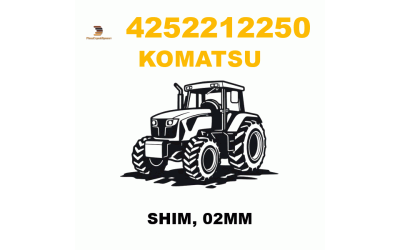 Komatsu 425--22-12250 - SHIM, 02MM Komatsu 425--22-12250 - SHIM, 02MM
