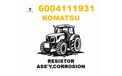 Komatsu 600--411-1931 - RESISTOR ASS'Y,CORROSION Komatsu 600--411-1931 - RESISTOR ASS'Y,CORROSION