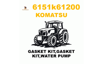 Komatsu 615-1-K6-1200 - GASKET KIT,GASKET KIT,WATER PUMP Komatsu 615-1-K6-1200 - GASKET KIT,GASKET KIT,WATER PUMP