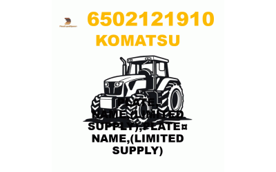 Komatsu 650-2-12-1910 - PLATE, NAME,(LIMITED SUPPLY),PLATE¤ NAME,(LIMITED SUPPLY) Komatsu 650-2-12-1910 - PLATE, NAME,(LIMITED SUPPLY),PLATE¤ NAME,(LIMITED SUPPLY)