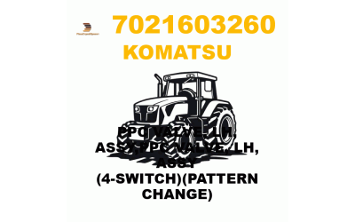 Komatsu 702--16-03260 - PPC VALVE, LH, ASSY,PPC VALVE, LH, ASSY (4-SWITCH)(PATTERN CHANGE) Komatsu 702--16-03260 - PPC VALVE, LH, ASSY,PPC VALVE, LH, ASSY (4-SWITCH)(PATTERN CHANGE)
