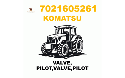 Komatsu 702--16-05261 - VALVE, PILOT,VALVE,PILOT Komatsu 702--16-05261 - VALVE, PILOT,VALVE,PILOT