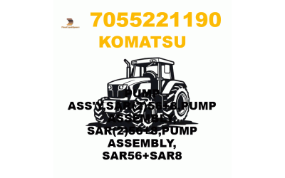Komatsu 705--52-21190 - PUMP ASS'Y,SAR(2)56+8,PUMP ASSEMBLY, SAR(2)56+8,PUMP ASSEMBLY, SAR56+SAR8