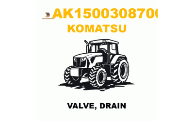 Komatsu AK1-500308700 - VALVE, DRAIN Komatsu AK1-500308700 - VALVE, DRAIN
