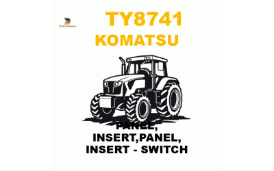 Komatsu TY8-741 - PANEL, INSERT,PANEL, INSERT - SWITCH Komatsu TY8-741 - PANEL, INSERT,PANEL, INSERT - SWITCH