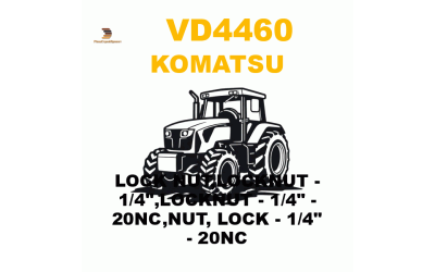 Komatsu VD4-460 - LOCK NUT,LOCKNUT - 1/4 Komatsu VD4-460 - LOCK NUT,LOCKNUT - 1/4