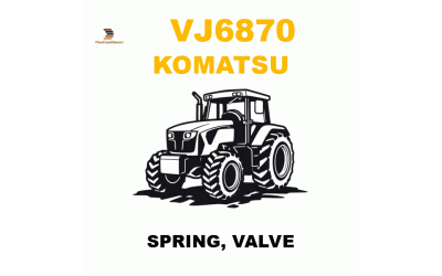 Komatsu VJ6-870 - SPRING, VALVE