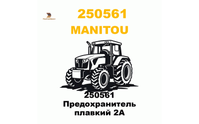 250561 Предохранитель плавкий 2А