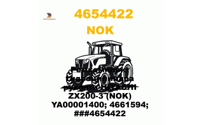 Ремкомплект гидроцилиндра рукояти HITACHI ZX200-3 (NOK) YA00001400; 4661594; ###4654422