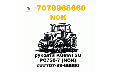 Ремкомплект гидроцилиндра рукояти KOMATSU PC750-7 (NOK) ###707-99-68660 Ремкомплект гидроцилиндра рукояти KOMATSU PC750-7 (NOK) ###707-99-68660