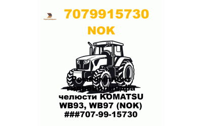 Ремкомплект гидроцилиндра челюсти KOMATSU WB93, WB97 (NOK) ###707-99-15730 Ремкомплект гидроцилиндра челюсти KOMATSU WB93, WB97 (NOK) ###707-99-15730