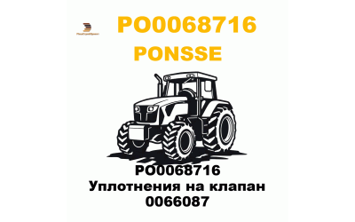 PO0068716 Уплотнения на клапан 0066087