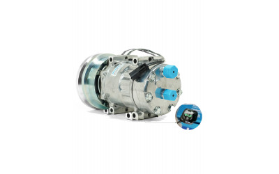 Компрессор кондиционера 12V, 8-руч, Iskramotor IMC100395, 240395 для Claas Lexion, AGCO Challenger 65E, 75E, 85E, 95E, замена 240395, SD7H15-4498, SD7H15-4666, SD7H15-4813, ACP942000, 178-9570, 7963460, 2953367, 178-0782. Компрессор кондиционера 12V, 8-руч, Iskramotor IMC100395, 240395 для Claas Lexion, AGCO Challenger 65E, 75E, 85E, 95E, замена 240395, SD7H15-4498, SD7H15-4666, SD7H15-4813, ACP942000, 178-9570, 7963460, 2953367, 178-0782.