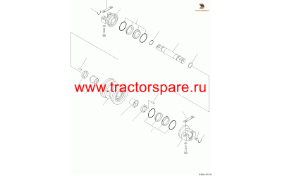 Komatsu 175--30-00900 - FLOATING SEAL ASS'Y,FLOATING SEAL ASSEMBLY,SEAL ASS'Y,SEAL ASSEMBLY