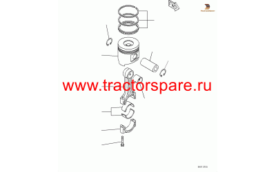 PISTON RING ASS'Y,PISTON RING ASSEMBLY, STANDARD