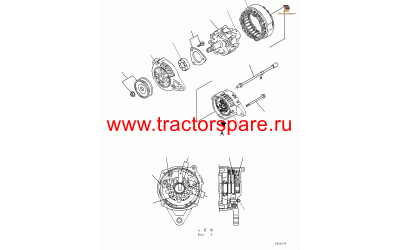 BRACKET,BRACKET ASSEMBLY,FRONT,COVER, ASSY,FRONT BRACKET ASS'Y,FRONT SUPPORT,HOUSING ASSEMBLY,HOUSING, FRONT SUPPORT
