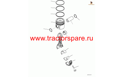 CONNECTING ROD ASSEMBLY,ENGINE ROD ASSEMBLY,ROD ASS'Y,ROD ASS'Y,CONNECTING,ROD ASSEMBLY,ROD ASSEMBLY,CONNECTING,ROD {ENGINE CONNECTING},ROD, ENGINE CONNECTING,ROD, ENGINE CONNECTION,Б¬ЁЛЧЬІЙ