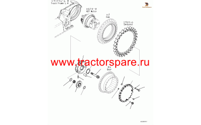 Komatsu 20Y--27-21250 - THRUST WASHER,WASHER, THRUST,WASHER,THRUST Komatsu 20Y--27-21250 - THRUST WASHER,WASHER, THRUST,WASHER,THRUST