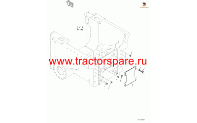 BOLT, CAB TO FLOOR,BOLT,(WITHOUT ROPS GUARD, CANOPY),BOLT,(WITHOUT ROPS GUARDВ¤ CANOPY)
