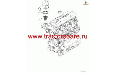 Komatsu 600--421-6370 - THERMOSTAT Komatsu 600--421-6370 - THERMOSTAT