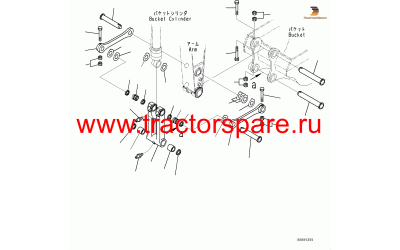 Komatsu 20Y--70-01240 - LINK,LINK ASS'Y,LINK ASSEMBLY