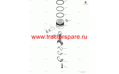 RING ASSEMBLY,RING, ASSEMBLY, PISTON, STANDARD