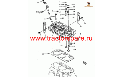 Komatsu YM1-20130-11160 - GUIDE,GUIDE,INTAKE VALVE,GUIDE,VALVE INTAKE