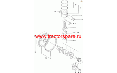 CONNECTING ROD ASS'Y,CONNECTING ROD ASSEMBLY,CONNECTING ROD, ASSEMBLY,CONNECTING ROD, ASSY
