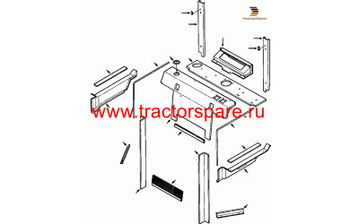 COVER ASSEMBLY, REAR LOWER,COVER ASSY, REAR LOWER
