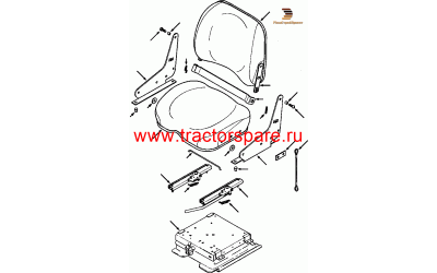 SEAT ASSEMBLY, SUSPENSION,SEAT ASSY, SUSPENSION