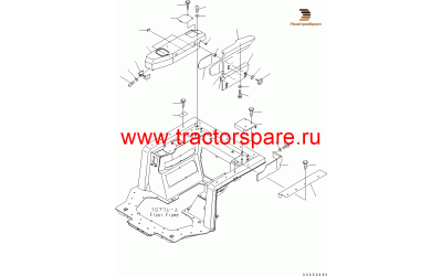 Komatsu 154--43-73320 - COVER