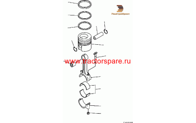 RING, TOP,RING,COMPRESSION PISTON,RING,TOP