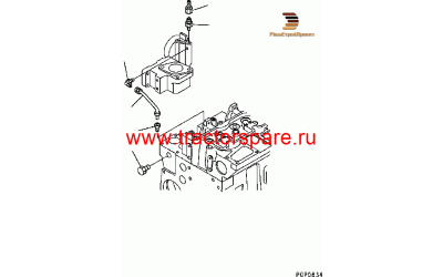 Komatsu 674-2-01-3510 - ELBOW