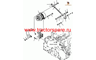 Komatsu 615-1-82-6711 - COVER Komatsu 615-1-82-6711 - COVER