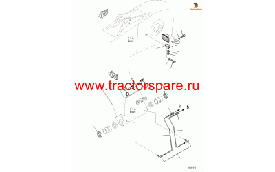 Komatsu 20Y--06-21551 - BRACKET Komatsu 20Y--06-21551 - BRACKET