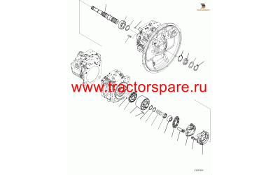 CYLINDER BLOCK ASSEMBLY,CYLINDER BLOCK ASSEMBLY{FRONT}